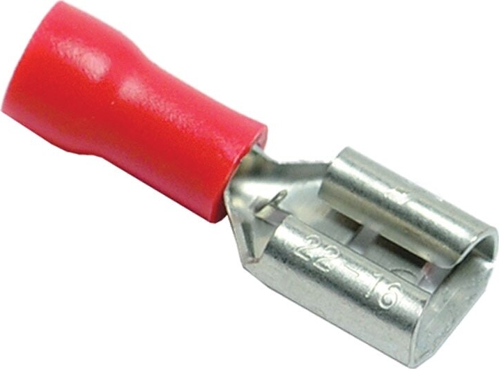 Rheem® 455043 ProTech 22-18 AWG Insulated Quick Connect - 1/4 in Tab, 50 / Pk