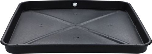DiversiTech® 6-3030L Asurity Plastic Secondary Drain Pan - 30 x 30 x 2.5 in