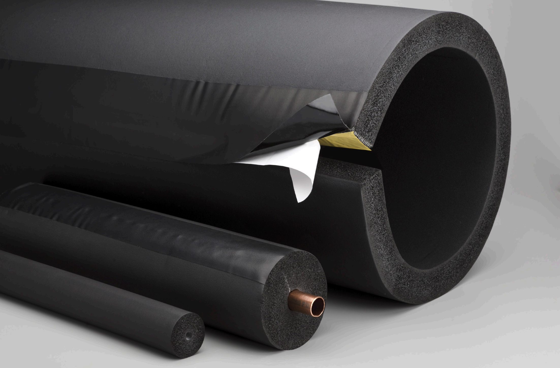 Rheem® AC7812SSPT Aerocel Insulation Tube - 7/8 in ID, 72 in L, Split / Self-Sealing, EPDM