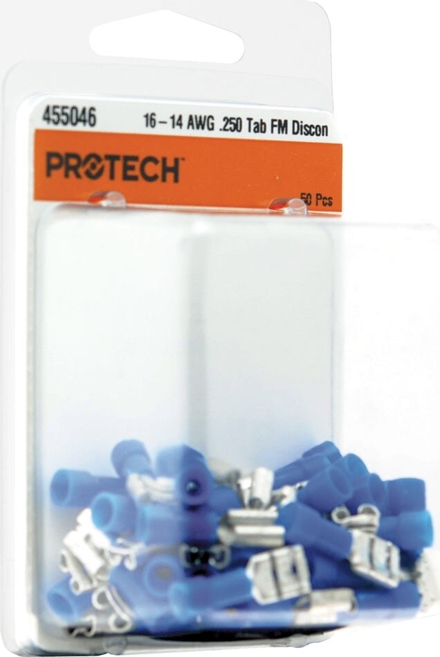 Rheem® 455046 ProTech 16-14 AWG Insulated Quick Connect - 1/4 in Tab, 50 / Pk