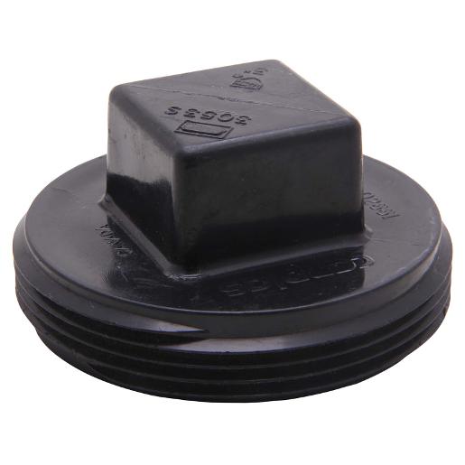 NIBCO® 51241 4 ABS CLEANOUT PLUG W/ RAISED