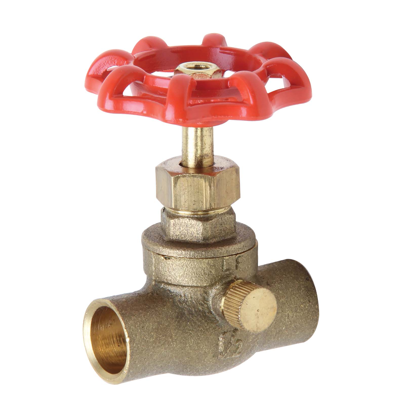 Wolverine Brass® 53734NL ProSeries 1/2" C Gate Valve with Drain