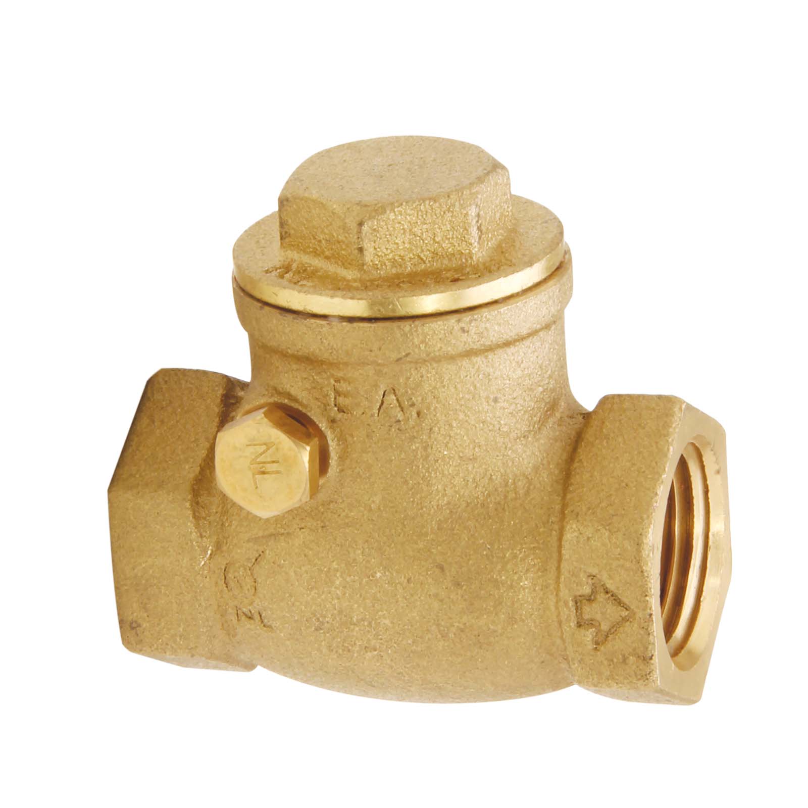 Wolverine Brass® 54295NL ProSeries 1-1/2" FIP Brass Swing Check Valve