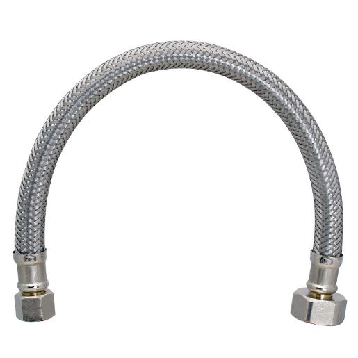 Wolverine Brass® 57572 3/8 OD X 1/2 FIP X 12