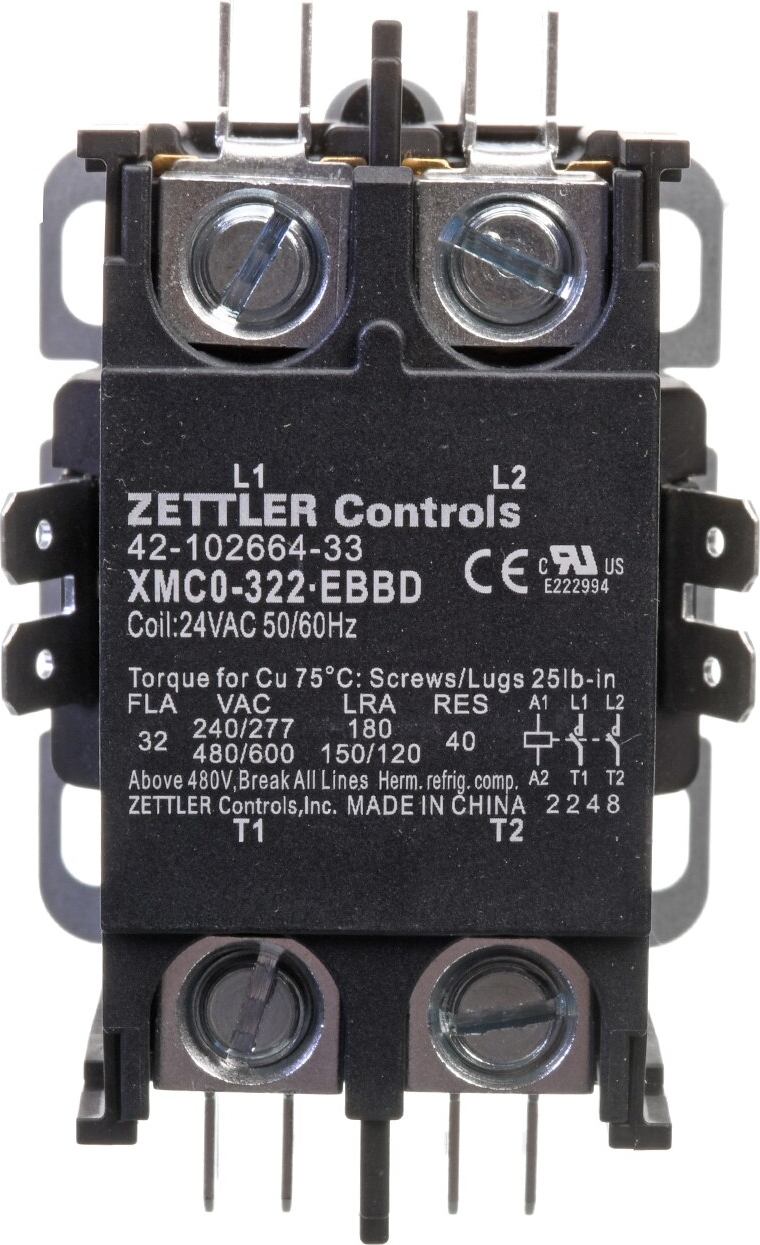 Rheem® 42-102664-33 24V 2-Pole Contactor