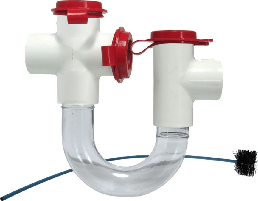 Rheem® EZT-113B EZ Trap Standard Condensate Trap Kit - 3/4 in, Push