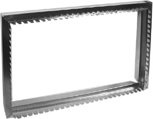 Southwark FR20X25 20 x 25 in Filter Rack - Galvanized Steel, 28 ga