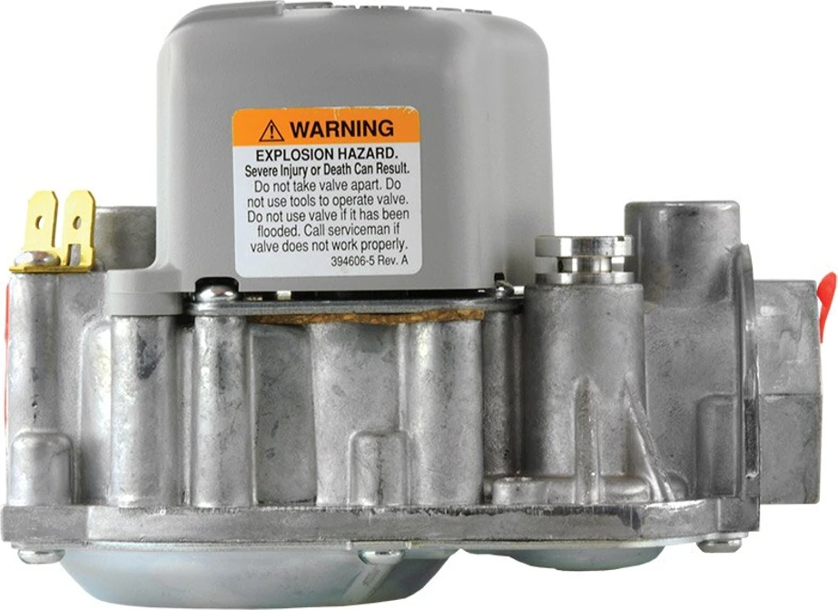Rheem® 60-105055-01 VR8215 Series Single-Stage Hot Surface / Direct Spark Gas Valve - 150,000 BTU/h, 1/2 in Inlet, 24V, For Models Incl R801S-MSA / R801S-ZSB / R801T-W801T-ZSB