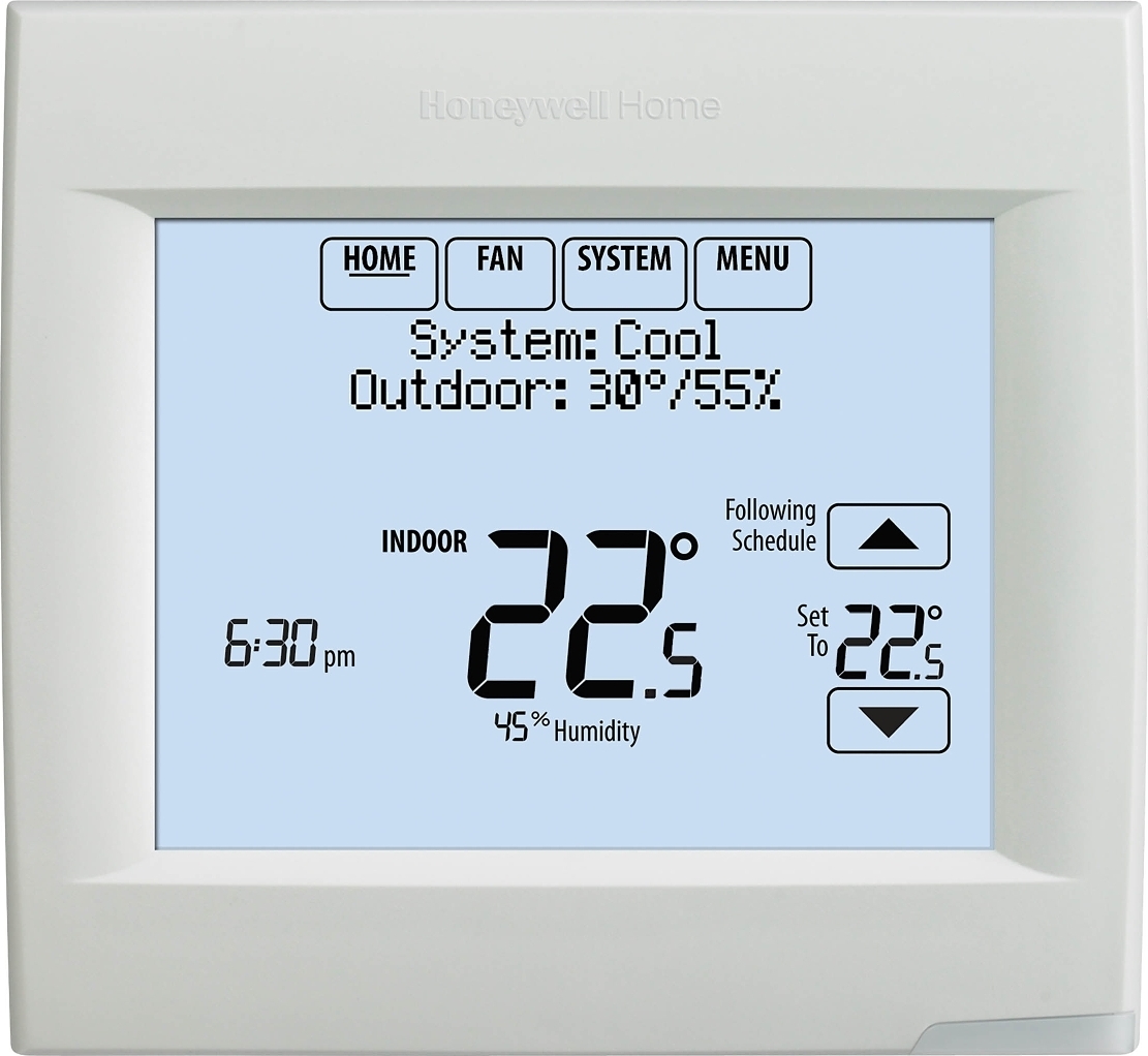 Honeywell TH8321WF1001/U VisionPRO 8000 Programmable Thermostat - 3H/2C, Touchscreen, Hardwired, White