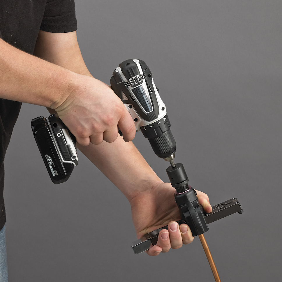 Yellow Jacket® 60241 Electric/Manual Lightweight Flaring Tool - 1/4-3/4 in Tube