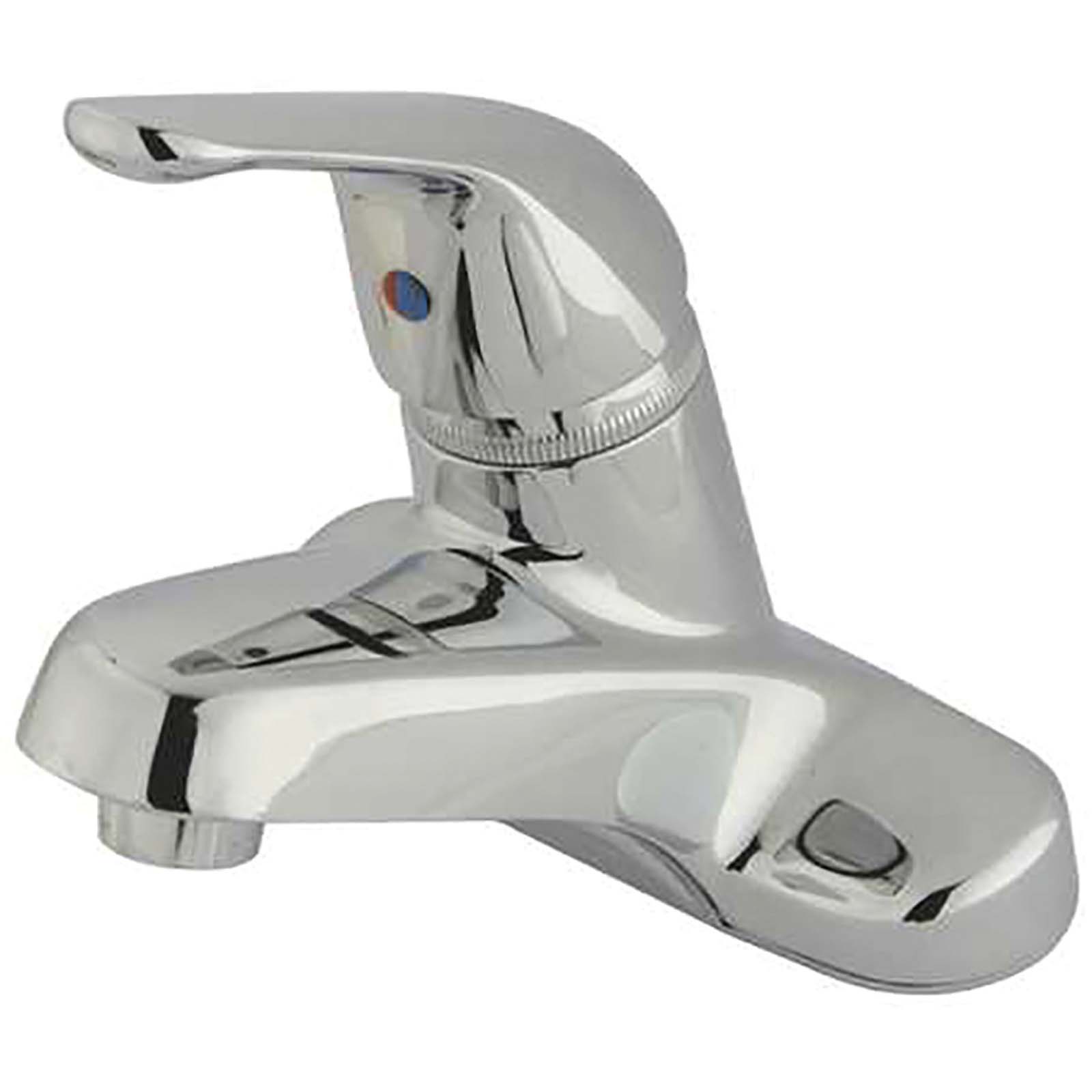 Kingston Brass 96527NL Chatham Single Handle Centerset Bathroom Faucet Less Pop-up, Chrome