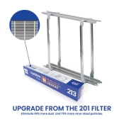 Aprilaire® 1213 Air Filter Upgrade Kit, Polypropylene Acrylic
