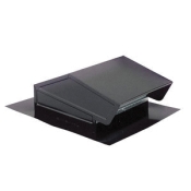 Broan-NuTone® 634 Roof Cap With Backdraft Damper, Bird Screen, For Duct Size: 3-1/4 x 10 in, 18-3/4 in Length, Steel