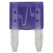 Bussmann ATM-3 Automotive Mini-Blade Fuse, 3 A, 32 V, 1 kA Interrupt, Plastic