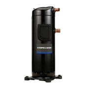 Copeland™ ZPS83KCE-TF5-250 2-Stage Compressor, R-410A Refrigerant, 200/220/230 V, 3 ph, 39700 to 102000 Btu/hr Cooling