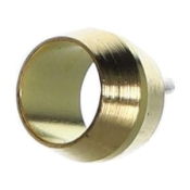 DiversiTech® D60A-4 Compression Sleeve, 1/4 in, Material Construction: Brass
