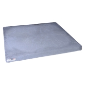 DiversiTech® UltraLite® UC3636-3 Equipment Pad, 1080 lb Load, 3 in H, 36 in W, 32 in D, Concrete, Square, Rough, Gray