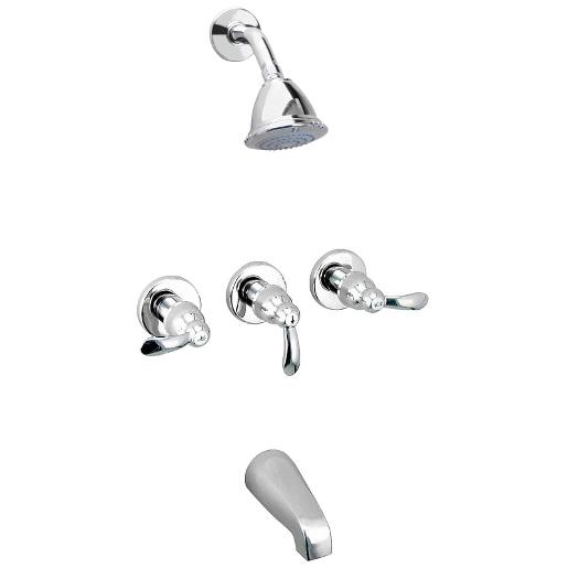 Wolverine Brass® EST0360 ESSENCE THREE HANDLE