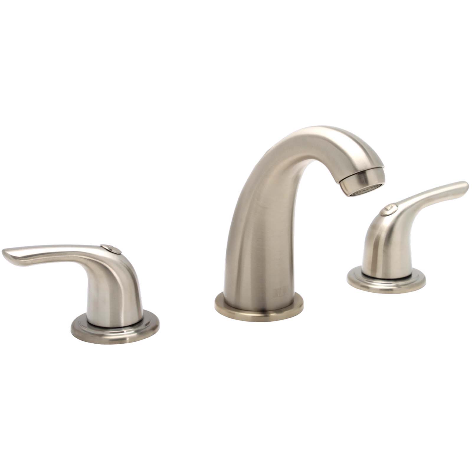 Wolverine Brass® FW00450 Finale Two Handle Widespread Bathroom Faucet Less Pop-up, Brushed Nickel