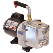 JB Industries DV-6E-250 Dual Voltage Vacuum Pump, 6 cfm, 2 Stages, 115/230 V, 1/2 hp Motor HP, 1/4 x 3/8 in Connection