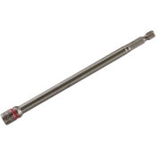 Malco® MSHXL1/4T Extra Long Magnetic Hex Driver, 1/4 in Nut, Hex Drive, Magnetic: Yes, 1/4 in Shank, 6 in Length