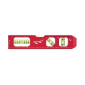 Milwaukee® 48-22-5107 Compact Billet Torpedo Level, 7.05 in Length, 3/4 in Width, 1.44 in Height, Magnetic: Yes, Red