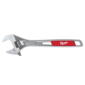Milwaukee® 48-22-7412 Wrench, 1-5/8 in Jaw, Alloy Steel Body, 12 in Length, Red/Silver, Ergonomic Handle, Chrome-Plated