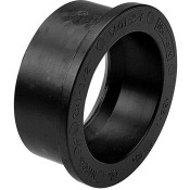 NIBCO® I015300 DWV Bushing, Bushing Fitting, Connection Size 1: 2 in, Connection Type 1: Spigot, Black