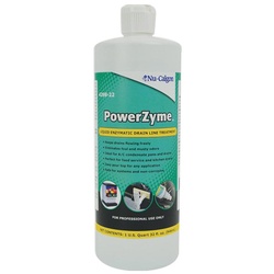 Nu-Calgon 4298-22 Powerzyme Enzymatic Liquid Drain Line Treatment, 32 Qt, Bottle, Liquid, Ready-to-Use