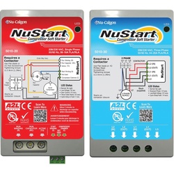 Nu-Calgon 5010-21 Nustart Compressor Soft Starter, 208 To 230 Vac, 16 To 32 A, IP20 Enclosure