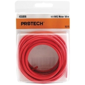 PROTECH™ 455086 Hook-Up-Wire, 14 AWG Wire, 15 ft L, 600 V, Stranded, Red Jacket, Hook-Up-Wire