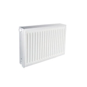PURMO ECS362422CV Panel Radiator, 6362 Btu/hr BTU, 36 in H, 4 in W, 24 in D, 1/2 in Connection, Female BSP Connection
