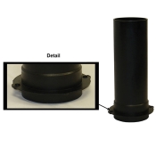 Rheem® 68-24021-01 Outlet Air Pipe, For Use With: Model RGFD, RGRA, RGRB, RGRJ, RGRK and RGSA Gas Furnaces