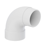 Tigre 323-3410 DWV 1/16 Street Elbow, 3-1/8 in, 3-1/8 in, Hub, Hub, PVC, White, Elbow