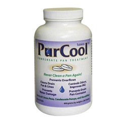 Nu-Calgon 61053 Purcool Condensate Pan Treatment Tablet, 200 Tabs, Bottle, Solid