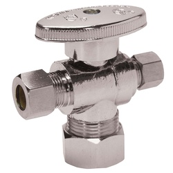 Wolverine Brass® 84484NL 1/4-TURN DUAL OUTLET