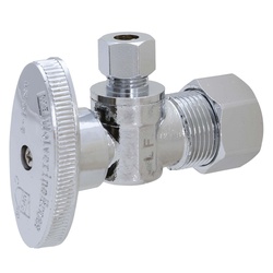 Wolverine Brass® 84487NL 1/4-TURN CH ANGLE STOP