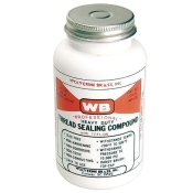 WOLVERINE BRASS® 51672 Teflon Seal Paste, 10000 psi Maximum Working Pressure, 8 oz Net Content, Gray