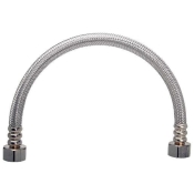 WOLVERINE BRASS® ProSeries 57577US Faucet Connector, 16 in Length, 1/2 in Connection Size 1, Connection Type 1: FIP