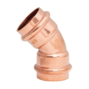Wolverine Brass® 99621 1/2 CXC 45 DEG COPPER PRESS