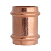 WOLVERINE BRASS® 99654 Press Coupling, Coupling Fitting, 1-1/4 in Connection Size 1, Connection Type 1: Compression