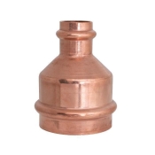 WOLVERINE BRASS® 99701 Press Coupling, Coupling Fitting, 1-1/4 in Connection Size 1, Connection Type 1: Compression