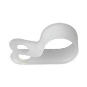 Wagner® WC08 Wire and Cable Clamp, Nylon, 1/2 in Max Bundle Dia, 0.057 in Thick, 0.486 in W