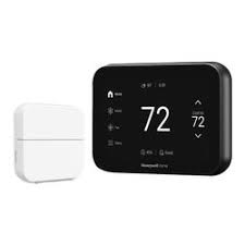 YTHX1200B6/U Thermostat, 4H/2C, 7-Day Programmable, Black with Indoor Air Sensor, Elite Pro 1200