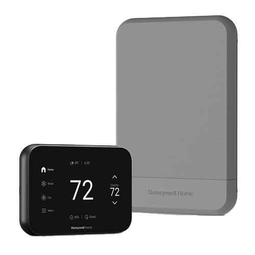 YTHX1200B8/U Thermostat, 4H/2C, 7-Day Programmable, Black with EIM, Elite Pro 1200
