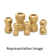 ZoomLock® 777102 Coupling, 1/2 in, Press-to-Connect, 870 psi Max Working Pressure, Coupling, 1/2 in, Press-to-Connect