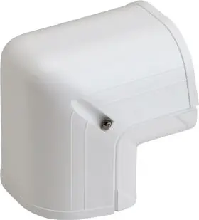 RectorSeal® 84003 Fortress Elbow Cover - 3.5 in ID, White, Snap-On, PVC