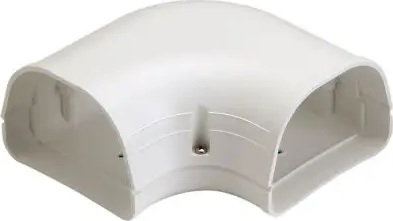 RectorSeal® 84011 Fortress Elbow Cover - 3.5 in ID, 5.75 in L, White, Snap-On, PVC