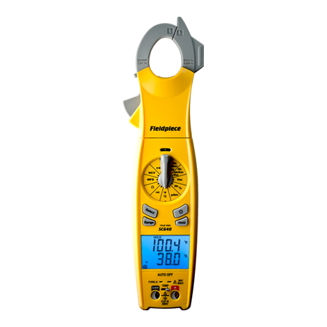Fieldpiece SC640 SC640 Series Swivel Head Clamp Meter - 400A, True RMS