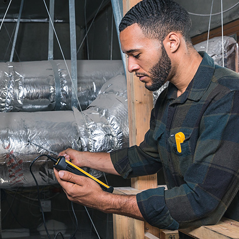 Fieldpiece STA2 Instruments In-Duct Hot-Wire Anemometer, 40-3,960 FPM, Â± 5% RDG 1 Digit Or Â± 1% FS 1 Digit Velocity, Â± 1.0ÂF Temperature, 32ÂF - 113ÂF, Â± 2.0ÂF Temperature, -4ÂF - 32ÂF And 113ÂF - 140ÂF, Dual Display, 9V Battery, 20-35 Hrs Alkaline, Approx Battery Life, 9V Alkaline Battery, 75% RH Operating Humidity Rating